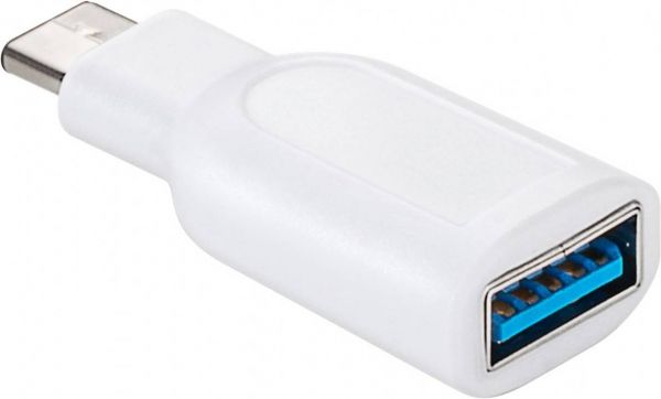USB-C - USB 3.0 Adapter, weiß